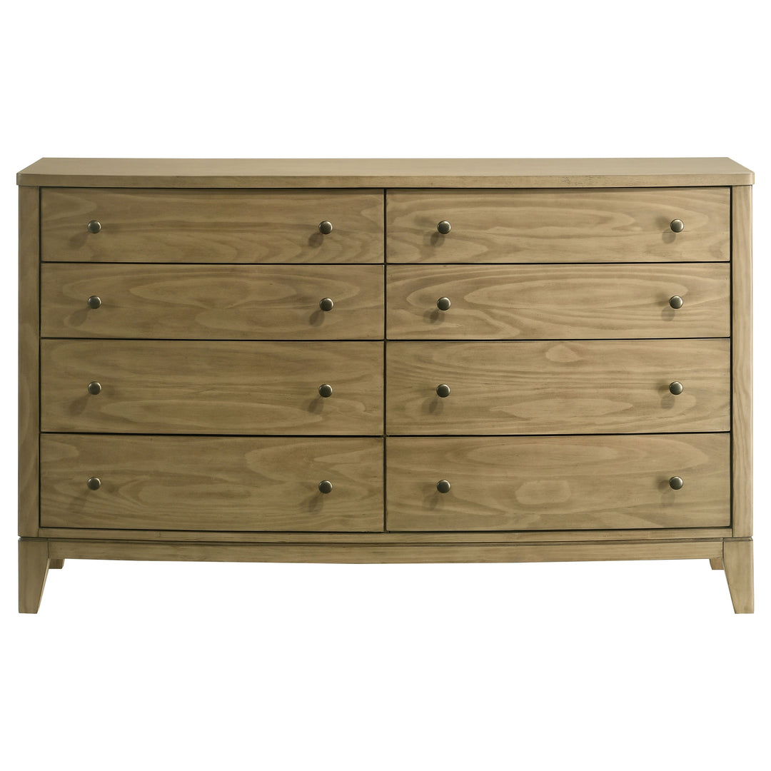Granada 8-drawer Dresser Cabinet Natural Pine - What&
