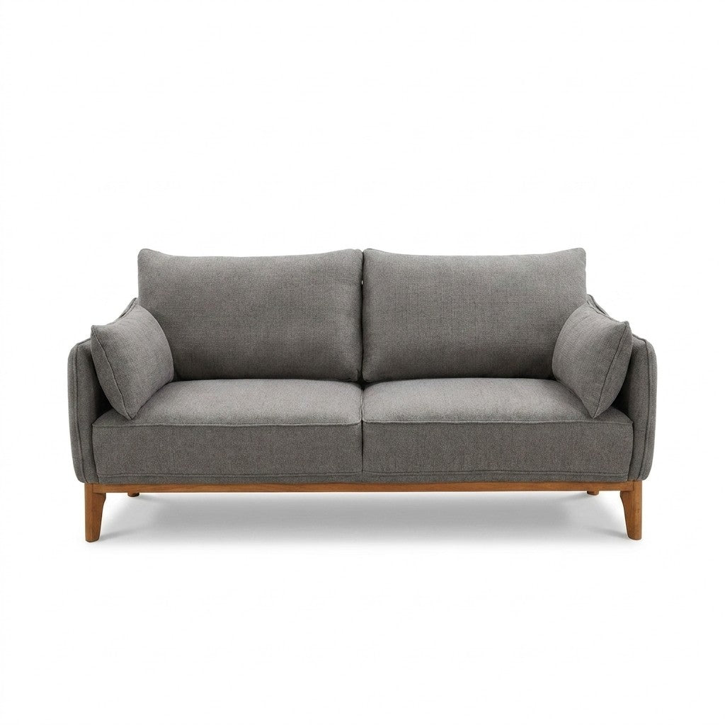 Grey Loveseat - view 2