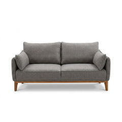 Grey Loveseat - view 2