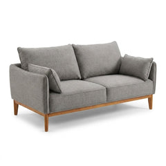 Grey Loveseat - view 3
