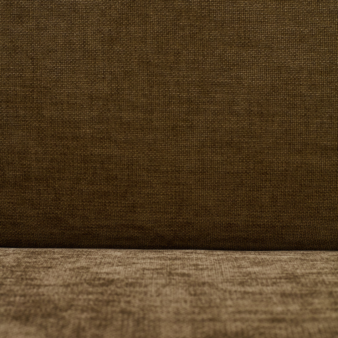 Grove Armchair in Mustard Olive alternate angle - mid-century lounge armchair private label - Whats New Furniture Portland OR
