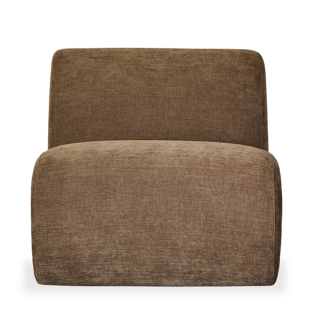 Grove Armchair in Mustard Olive - mid-century lounge armchair private label - Whats New Furniture Portland OR