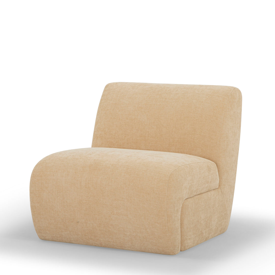 Grove Armchair in Mustard Olive view 14 - mid-century lounge armchair private label - Whats New Furniture Portland OR