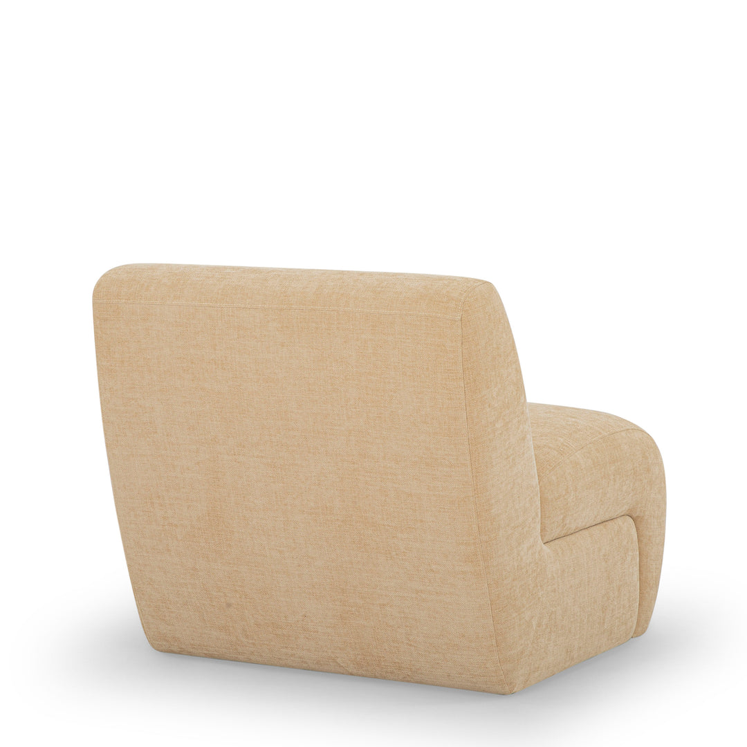 Grove Armchair in Mustard Olive view 16 - mid-century lounge armchair private label - Whats New Furniture Portland OR