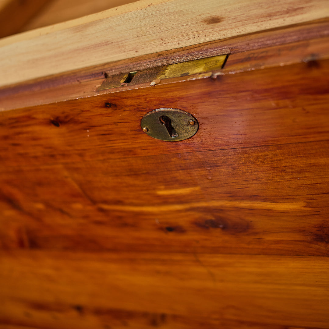 Handmade Pennsylvania Cedar Chest detail view 5 - Whats New Furniture - Portland, Oregon