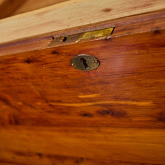 Handmade Pennsylvania Cedar Chest detail view 5 - Whats New Furniture - Portland, Oregon