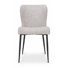 Hartt Dining Chair in Gray - gray upholstered dining chair - Whats New Furniture Portland OR