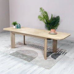 Haru Extension Dining Table detail view 8 - Whats New Furniture - Portland, Oregon