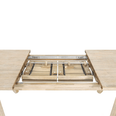 Haru Extension Dining Table detail view - Whats New Furniture - Portland, Oregon