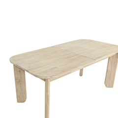 Haru Extension Dining Table detail view 4 - Whats New Furniture - Portland, Oregon