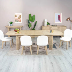 Haru Extension Dining Table detail view 12 - Whats New Furniture - Portland, Oregon
