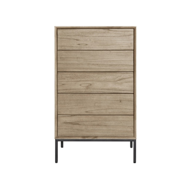 Hathaway KD Chest 5 Drawers in Drift Sand - five drawer chest by NPD - Whats New Furniture Portland OR