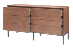 Hathaway KD Dresser 6 Drawers detail view 4 - What&