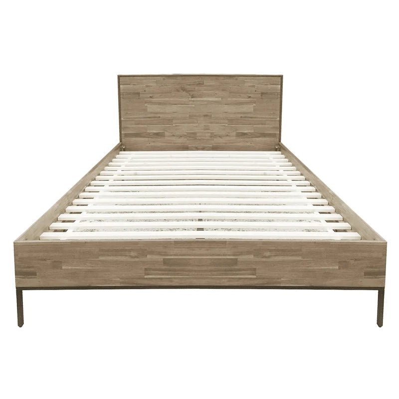 Hathaway Queen Bed in Drift Sand - queen bed frame by NPD - Whats New Furniture Portland OR