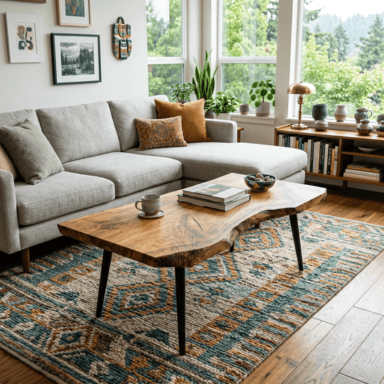 Live Edge Coffee Table - view 5