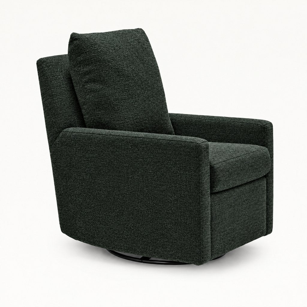 Heidi Swivel Glide Chair in Nexus Arbor - studio - Stylus - Whats New Furniture Portland OR