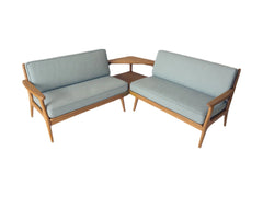 Vintage Mid-Century Modern Sectional w/ Table | What&