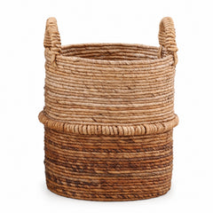 Hickory Basket, Small front view on a white studio background - Dovetail - Whats New Furniture Portland OR