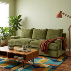 Horizon Sofa styled in a bright Portland mid-century modern interior - Whats New Furniture