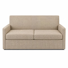 Houndstooth loveseat with a tailored silhouette and structured cushions by Kincaid