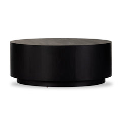 Humphrey Round Coffee Table Coal on Oak