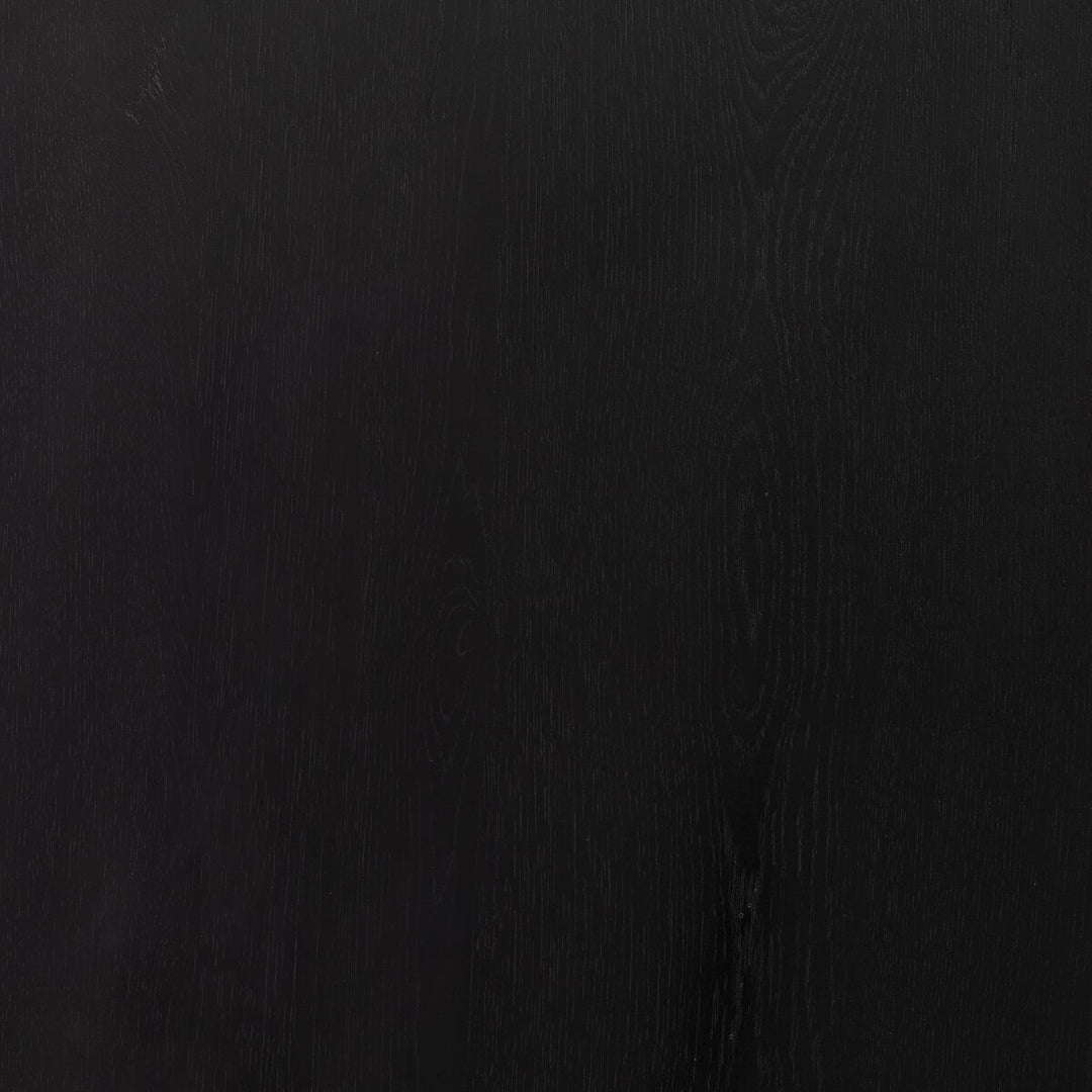 Humphrey Round Coffee Table Coal on Oak
