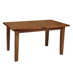 Irish Coast Extension Dining Table in African Dusk side angle - extension dining table by LH Imports - Whats New Furniture Portland OR