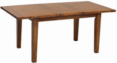Irish Coast Extension Dining Table in African Dusk detail view - extension dining table by LH Imports - Whats New Furniture Portland OR