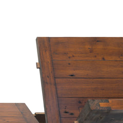 Irish Coast Extension Dining Table in African Dusk lifestyle setting - extension dining table by LH Imports - Whats New Furniture Portland OR
