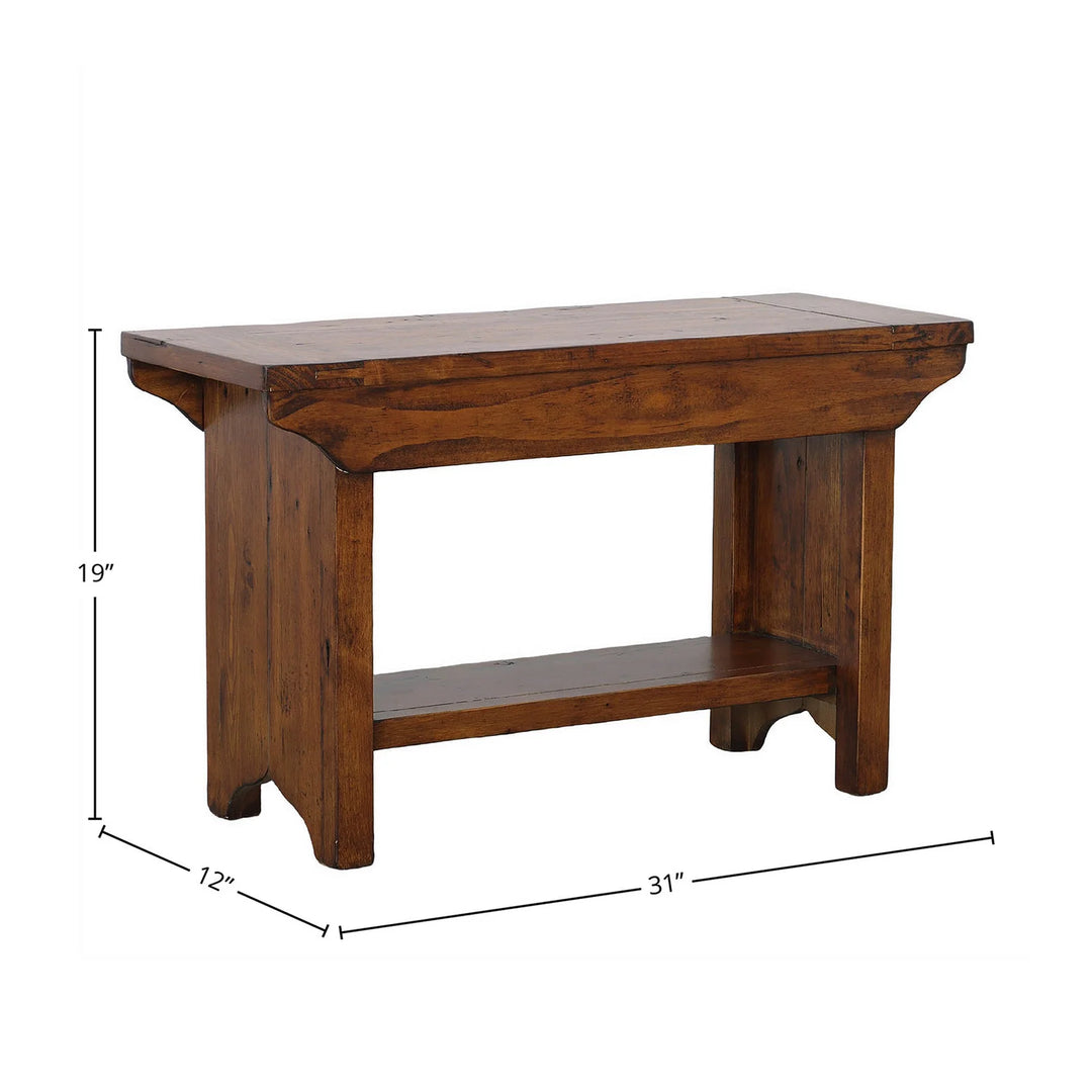 Irish Coast Small Bench - detail - mid-century modern benches - Whats New Furniture Portland OR