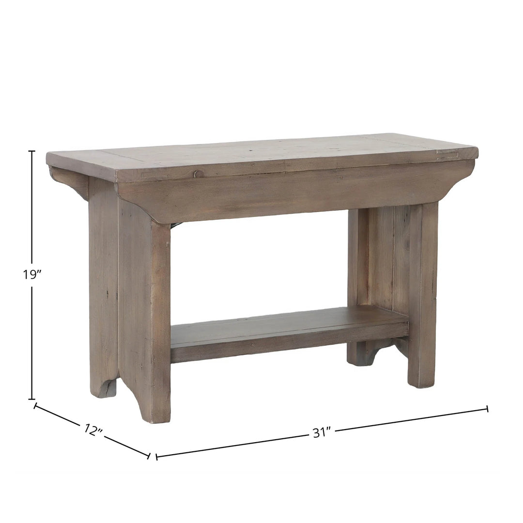 Irish Coast Small Bench - leg detail - mid-century modern benches - Whats New Furniture Portland OR