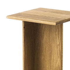 Texture White Oak Side Table - Whats New Furniture - Portland, Oregon