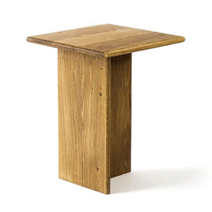 Texture White Oak Side Table - Whats New Furniture - Portland, Oregon
