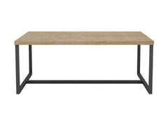 Irondale Rectangular Coffee Table in Mocha Grey - rectangular coffee table by LH Imports - Whats New Furniture Portland OR