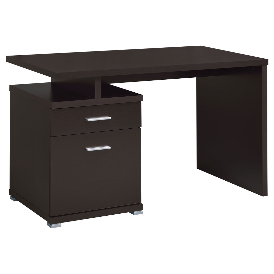 Irving 47-inch 2-drawer Office Computer Desk Cappuccino - What&