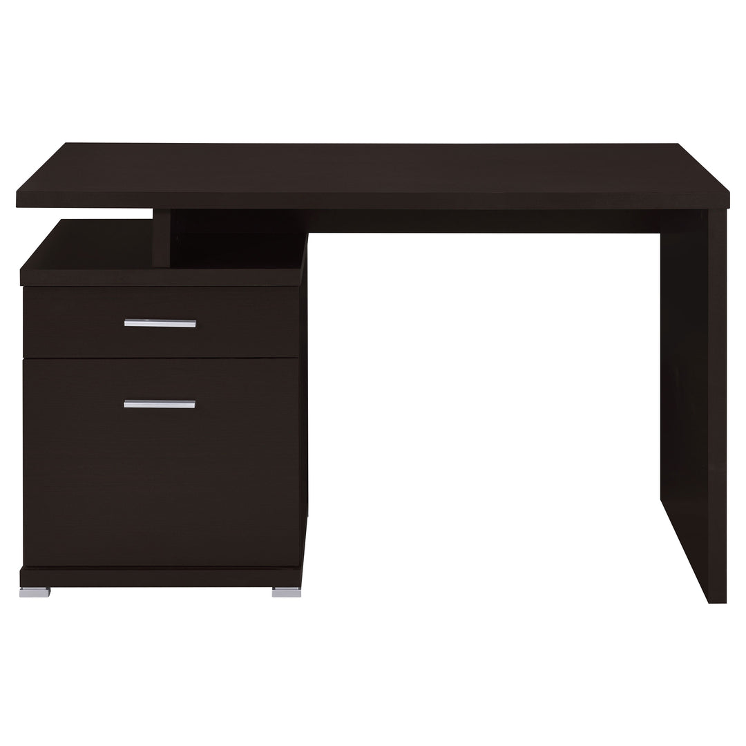 Irving 47-inch 2-drawer Office Computer Desk Cappuccino - What&
