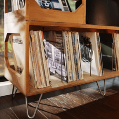 Irving Turntable Station detail view 3 - Whats New Furniture - Portland, Oregon
