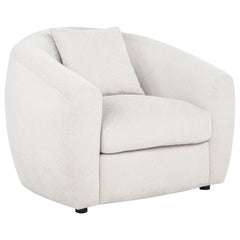 Isabella Fabric Upholstered Accent Chair Sand - What&