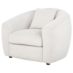 Isabella Fabric Upholstered Accent Chair Sand - What&