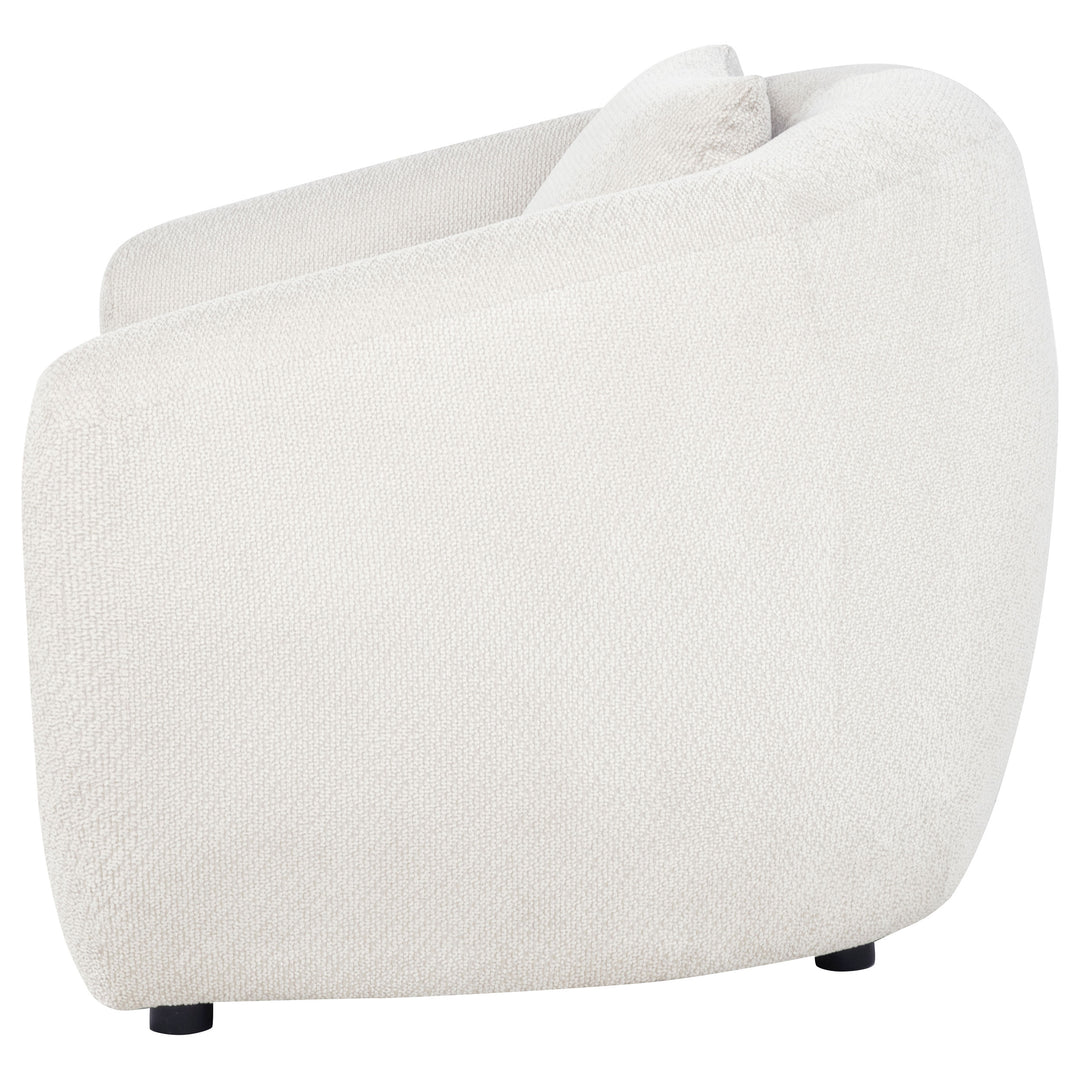 Isabella Fabric Upholstered Accent Chair Sand - What&