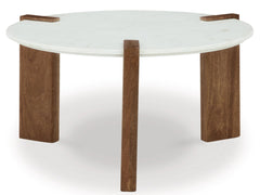 Isanti Round Coffee Table - Whats New Furniture - Portland, Oregon