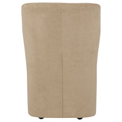 Jaelynn Upholstered Parsons Dining Side Chair Tan (Set of 2) - What&