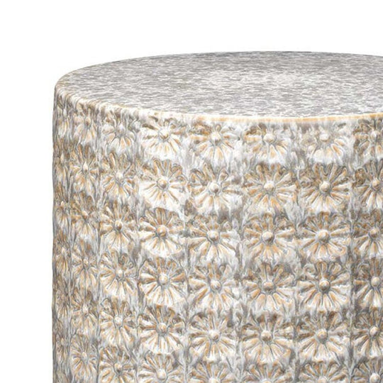 Wildflower Ceramic Side Table - Whats New Furniture - Portland, Oregon