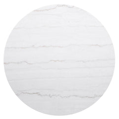 Jason Round White Marble Top Coffee Table Charcoal - What&