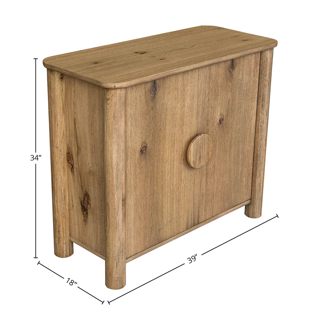 Jasper Small Sideboard in Natural spec sheet - small oak sideboard by LH Imports - Whats New Furniture Portland OR