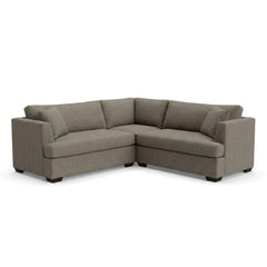 Jema Sectional Sofa in Levi Carbon front view - sectional by Stylus - Whats New Furniture Portland OR