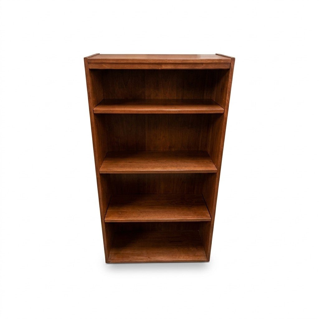 Cherrywood Mid-Century Bookcase - view 2