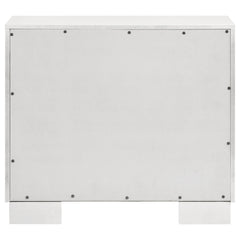 Jessica 2-drawer Nightstand Snow White - What&
