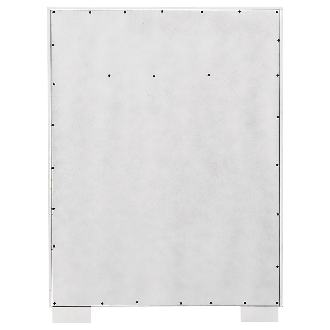 Jessica 5-drawer Bedroom Chest Snow White - What&
