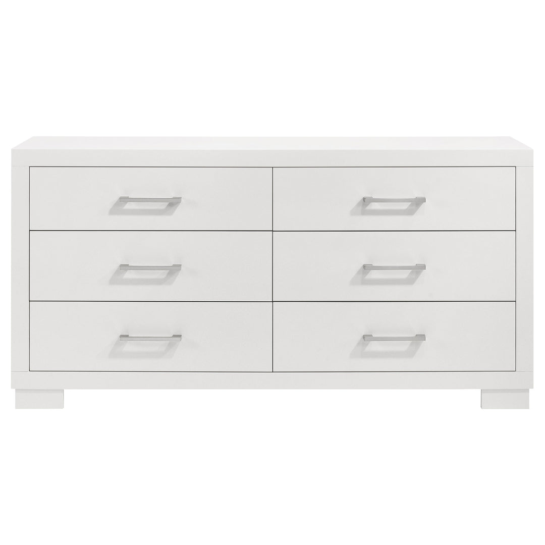 Jessica 6-drawer Dresser Snow White - What&